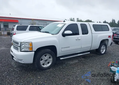 2013 Chevrolet Silverado K1500 Lt из США, поврежденный, VIN 1GCRKSE75DZ265954